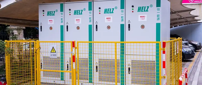 Four HELZ cabinets at Myanmar Industrial Park, 783 kWh
